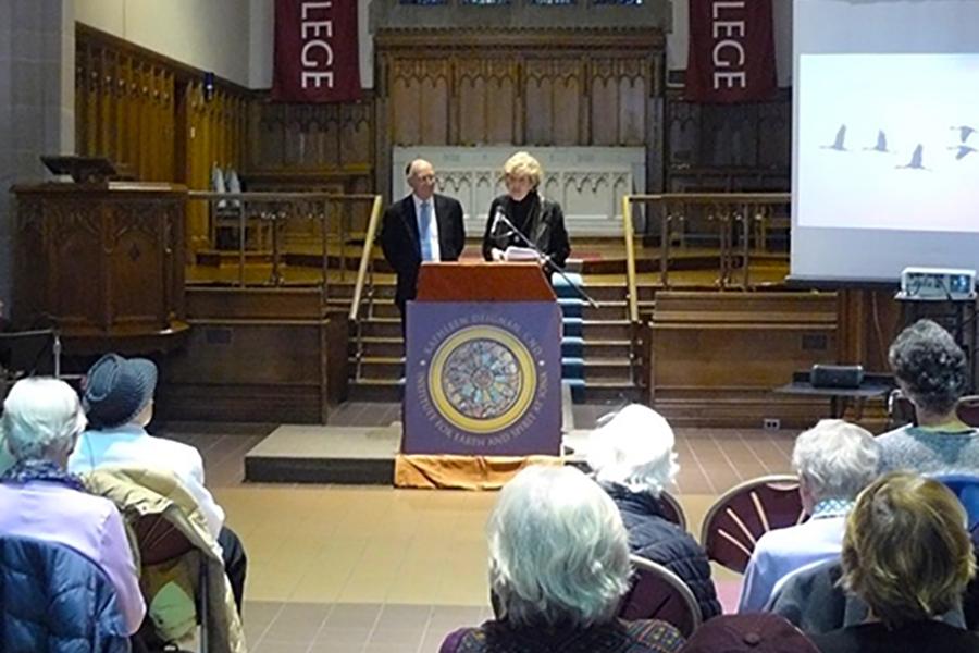 Mary Evelyn Tucker and John Grim discuss Thomas Berry's biography.
