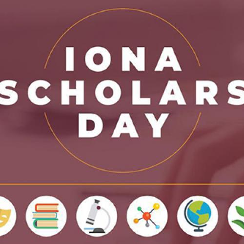 Iona Scholars Day logo.