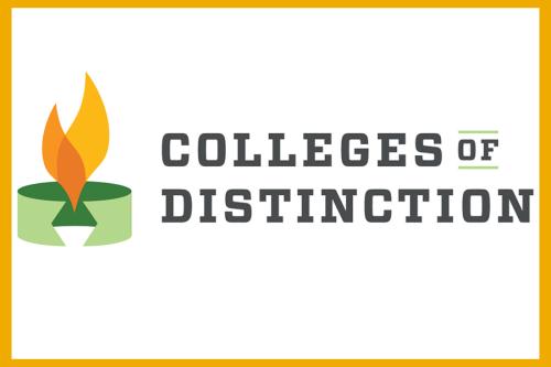 Colleges of Distinction logo with border