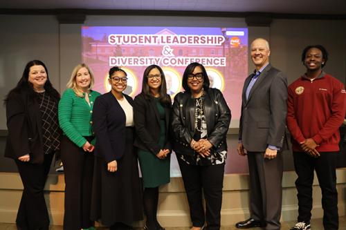Leadership from the 2024 Student Leadership & Diversity conference.