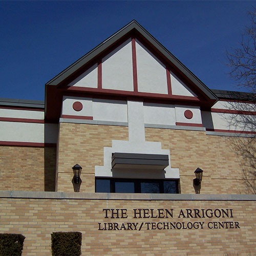 Arrigoni Library Exterior