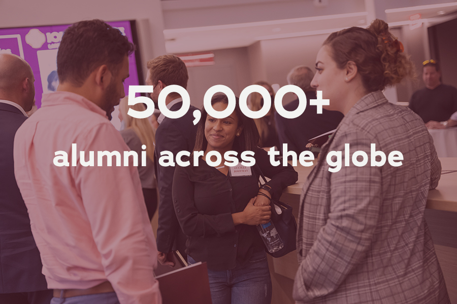 Iona College has over 50,000 alumni across the globe.