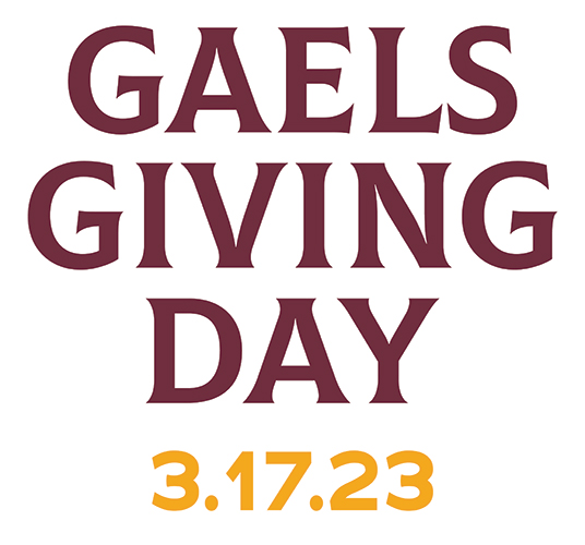 Giving Gaels Day logo