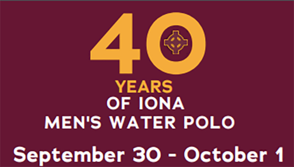 Men's Water Polo 40th Anniversary September 30 - October 1