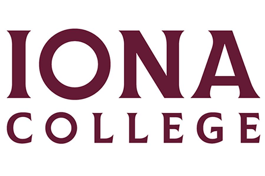Iona College text only logo.