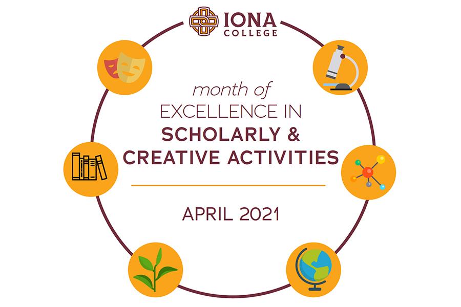 Iona Scholars Month April 2021 Flyer