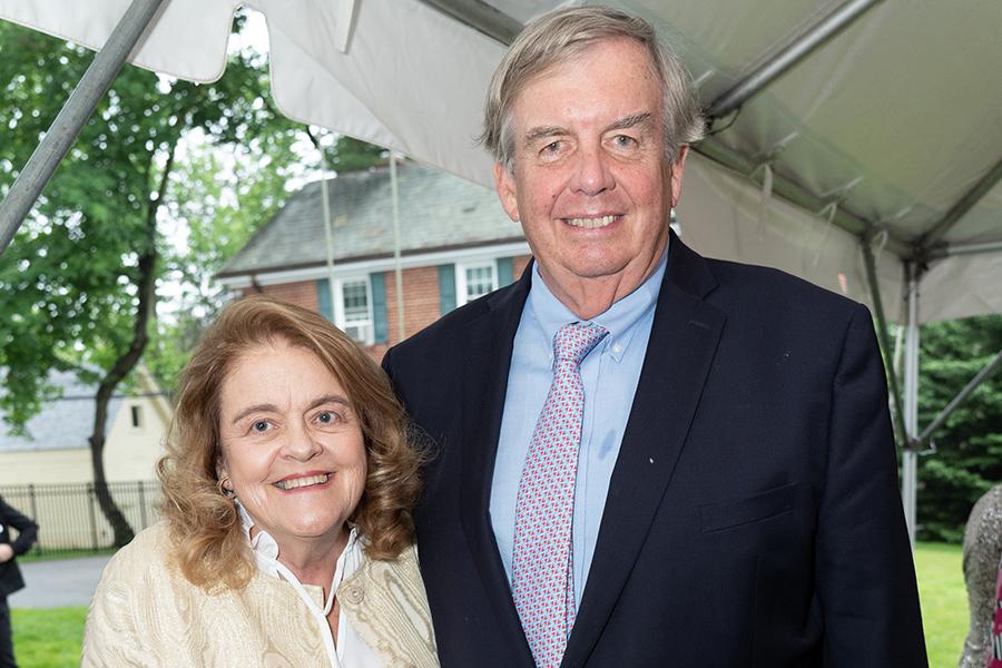 Anne Marie Hynes and James Hynes ’69, ’01H, Iona Board of Trustees.