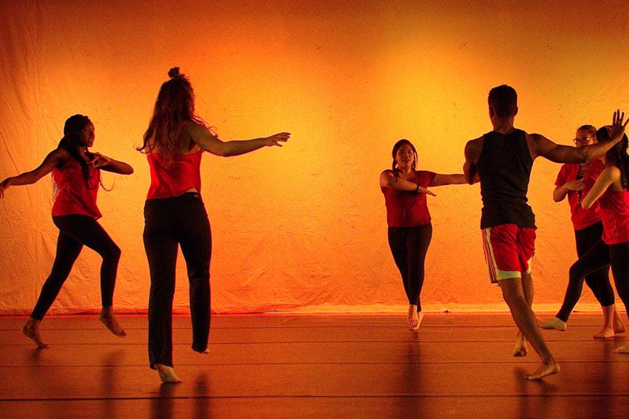 Dancers at the Exchange & Interchange recital.