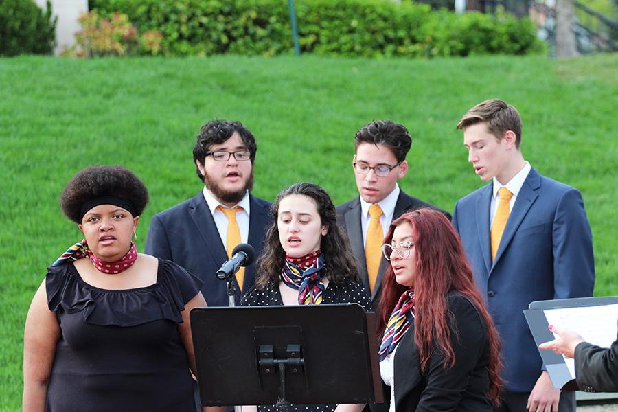 Iona University Singers at Murphy Green