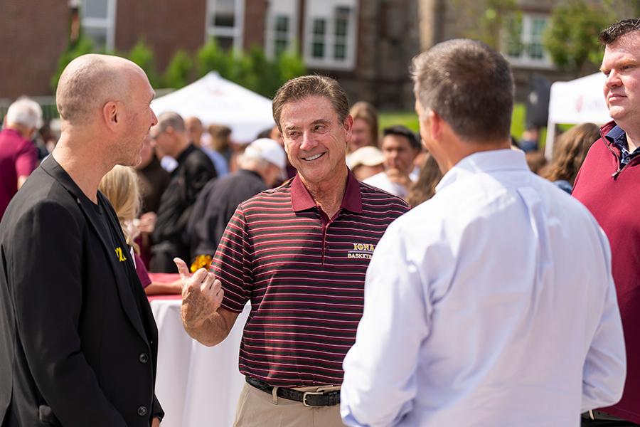 Rick Pitino, Iona University men’s basketball coach. 