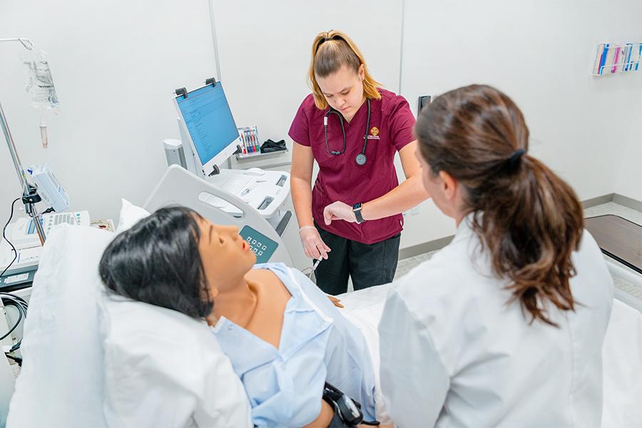 Assessment Labs in the NewYork-Presbyterian Iona University School of Health Sciences.