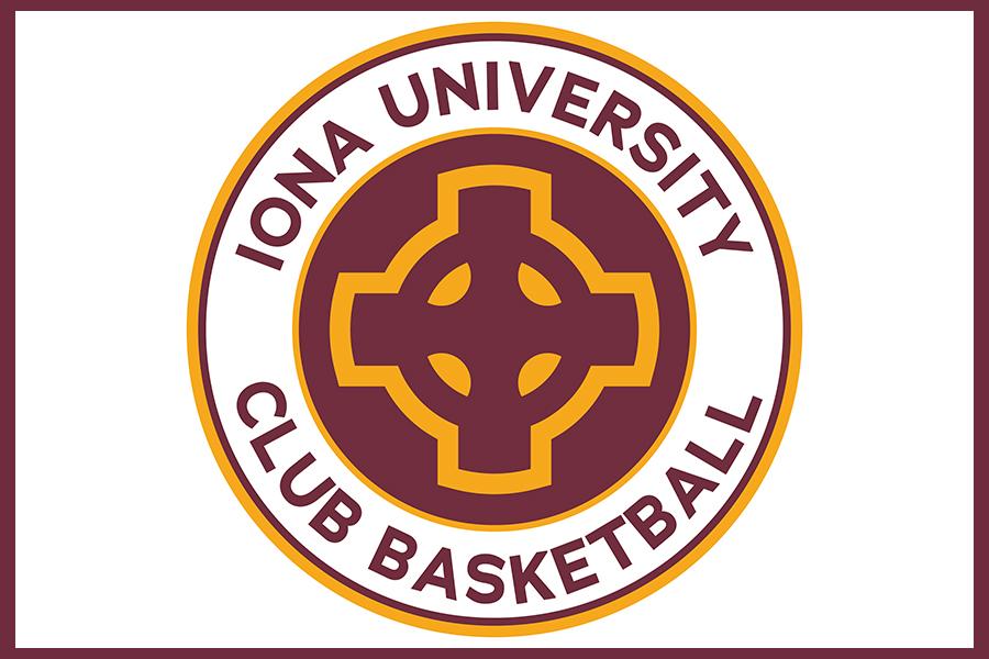 Club sports logo for basketball.