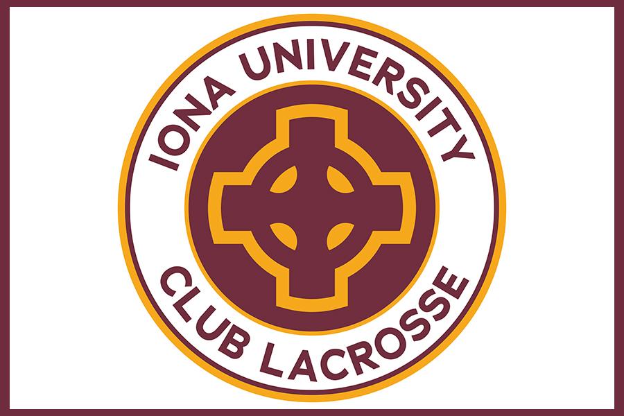 Club sports logo for lacrosse.