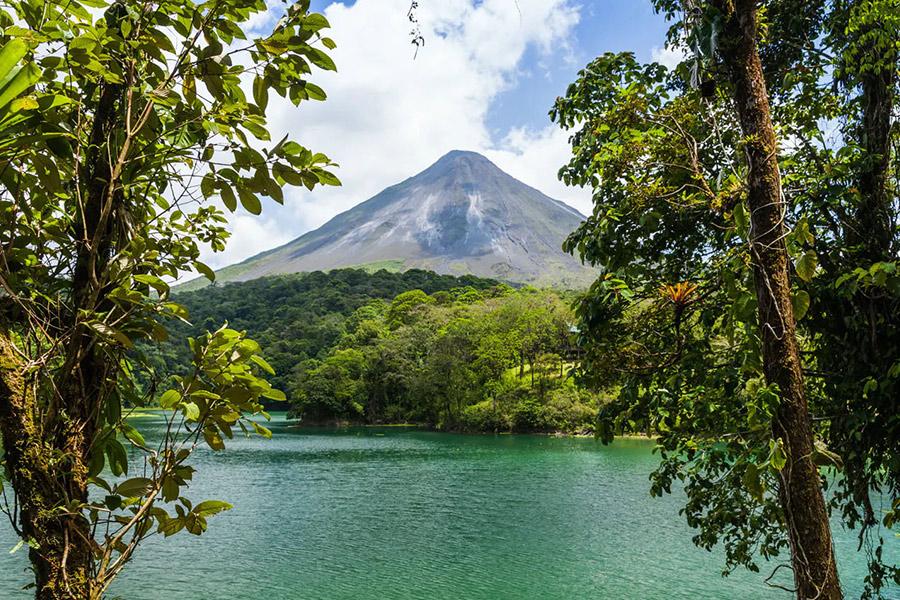 A mountain in Costa Rica
