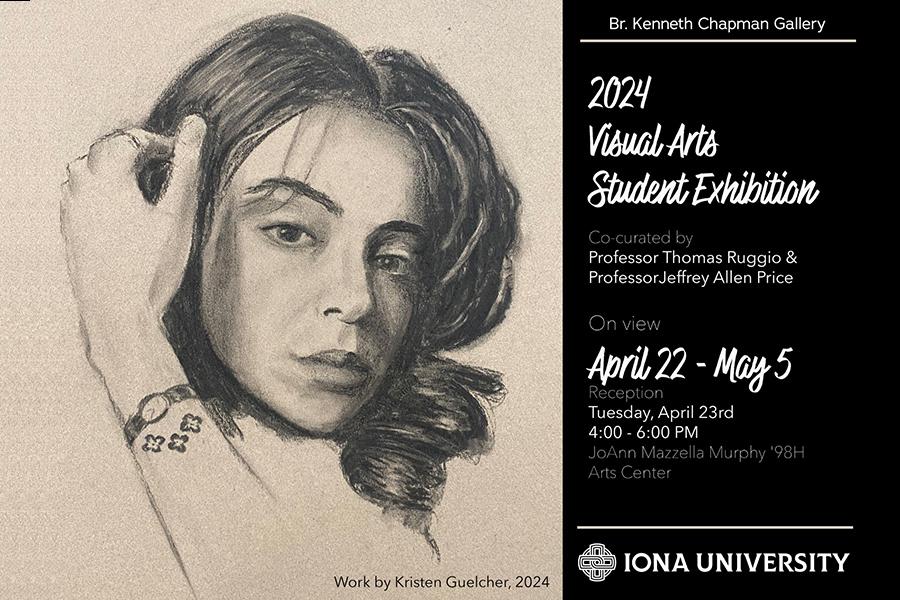 The 2024 Student Visual Arts Exhibition flyer.
