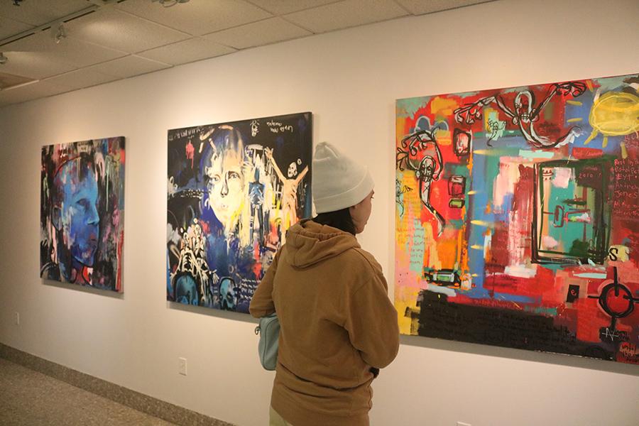 Deigo painting student observation