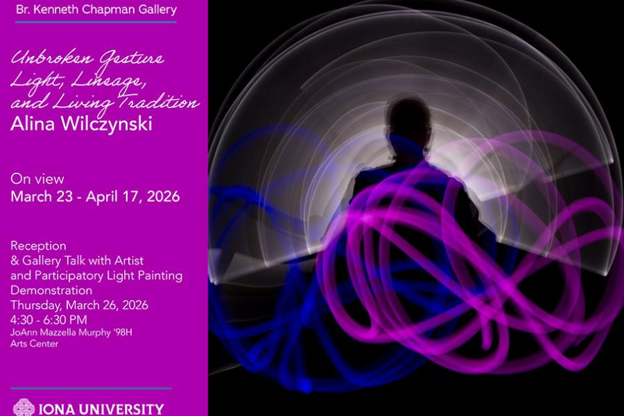 Unbroken Gesture: Light, Lineage, and Living Tradition Alina Wilczynski Flyer.