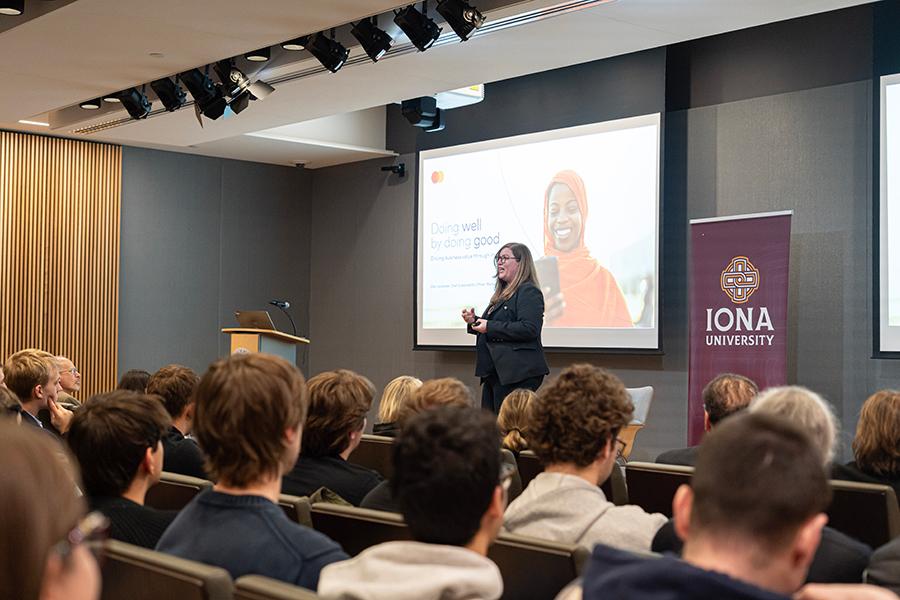 Ellen Jackowski speaking. 