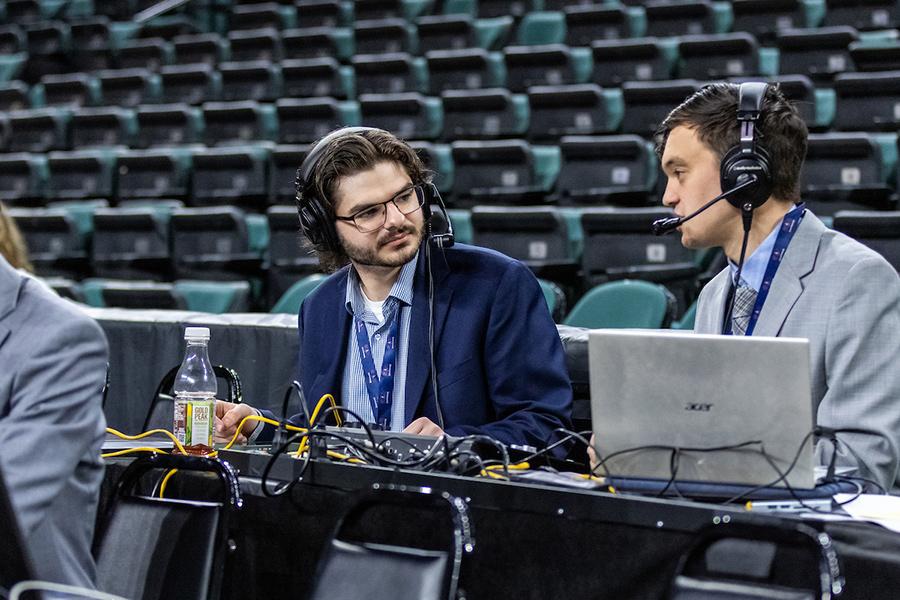 Landon reporting from AC for the MAAC basketball championship.