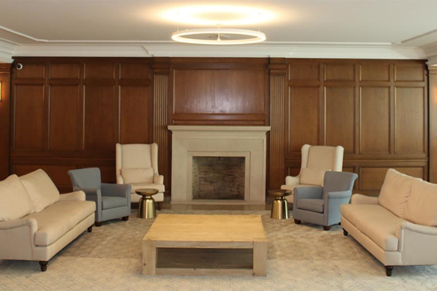 Photo Of Sofas Sets Up In The Burke Lounge