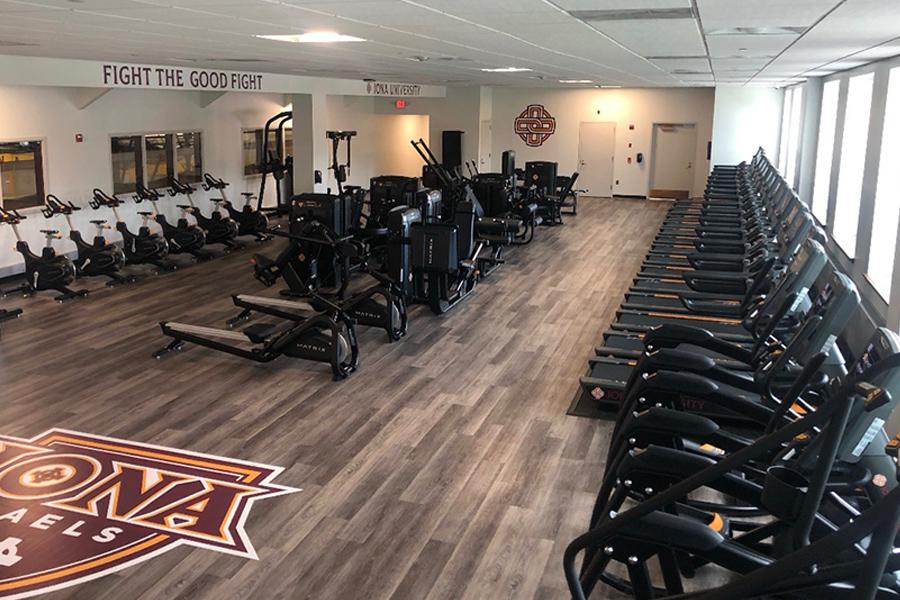 Cardio Room With Various Cardio Equipment