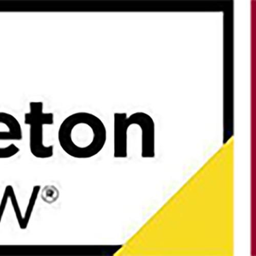 The Princeton Review logo and the Iona University logo.