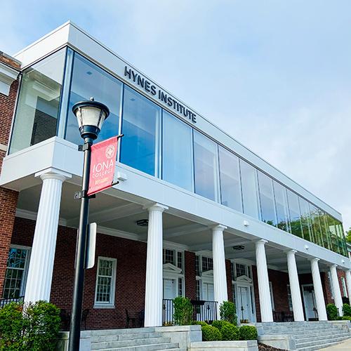 Exterior photo of the Hynes Institute.