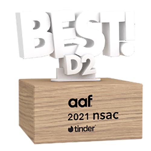 Best D2 aaf 2021 nsac logo.