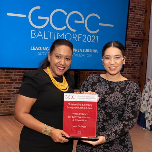 Lendynette Pacheco-Jorge and Jarlyne Batista Monzon ’20MBA.