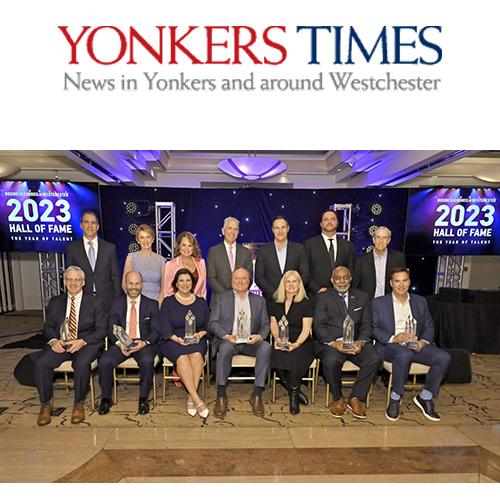 Yonkers Time Logo with the BCW Hall of Fame Dinner Awards