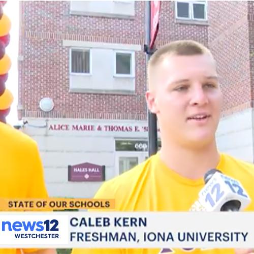 News12 Westchester 2023 Freshman Move-In Day