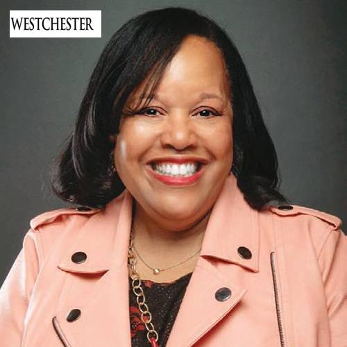 Dr. Alison Munsch with the Westchester Magazine logo.