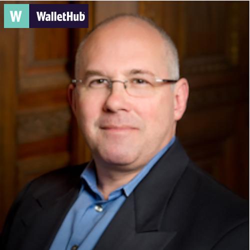 Jeffry Haber with WalletHub logo
