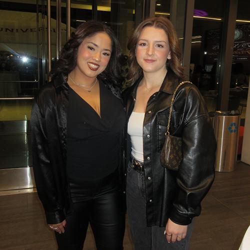 Lelia Capelo ’25 and Grace Mutze ’25