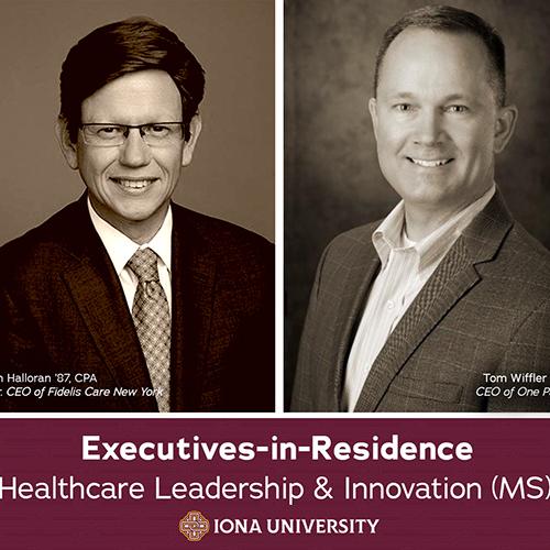 Tom Halloran ’87, CPA and Tom Wiffler ’92