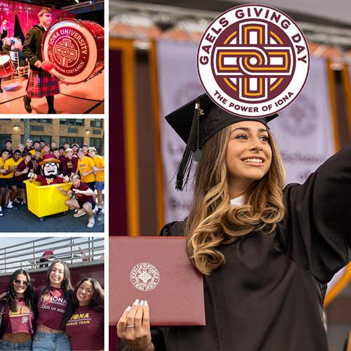 2025 Gaels Giving Day graphic.