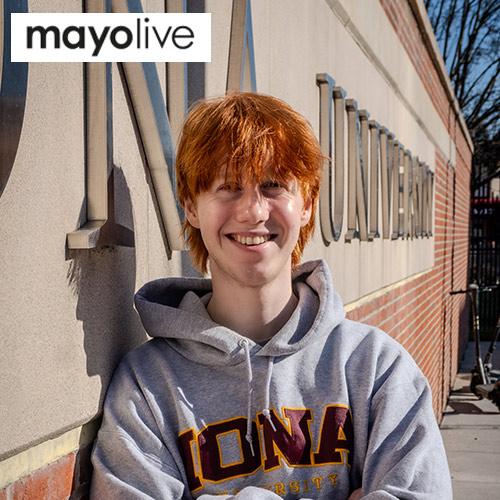 Peter Brophy and the Mayo Live logo.