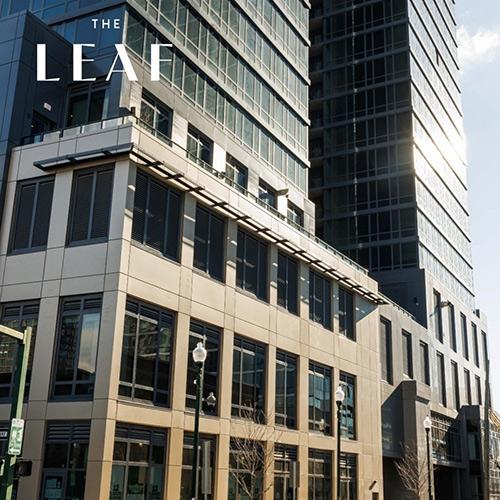 The Leaf building in New Rochelle.