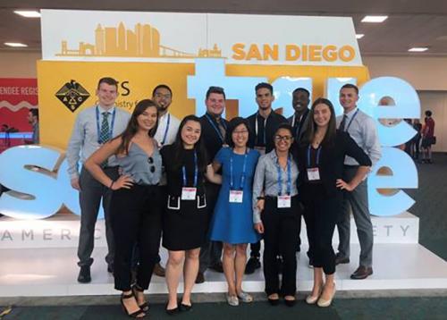 Chemistry/Biochemistry students at the 2019 ACS National Meeting.