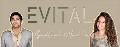 Evital logo.