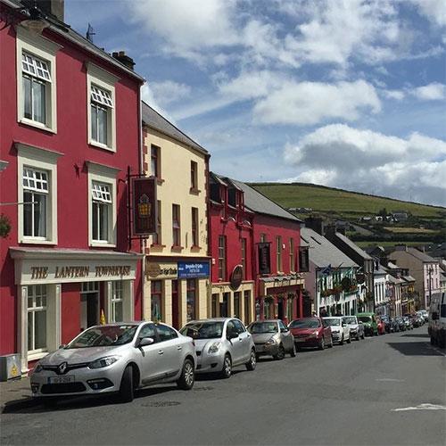 Street view of Dingle, Ireland