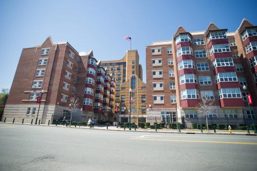 Conese Hall faces North Avenue.