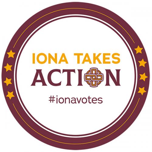 Iona Takes Action #ionavotes