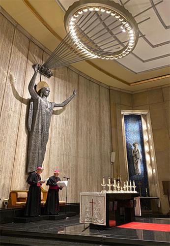 Archbishops at Prayer Service: Holy See UN Office