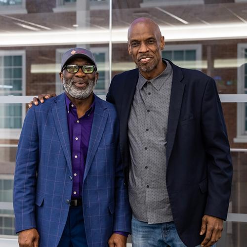 Mookie Wilson and Dwight Gooden.