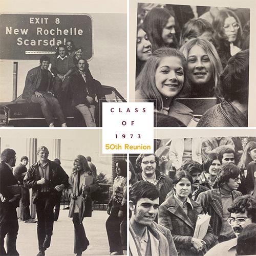 Class of 1973 50th reunion collage.