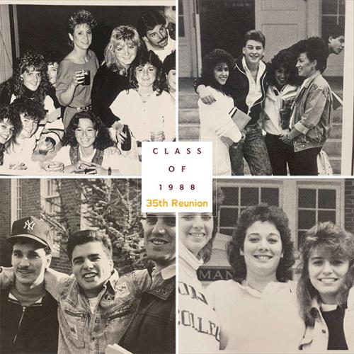 Class of 1988 35th reunion collage.