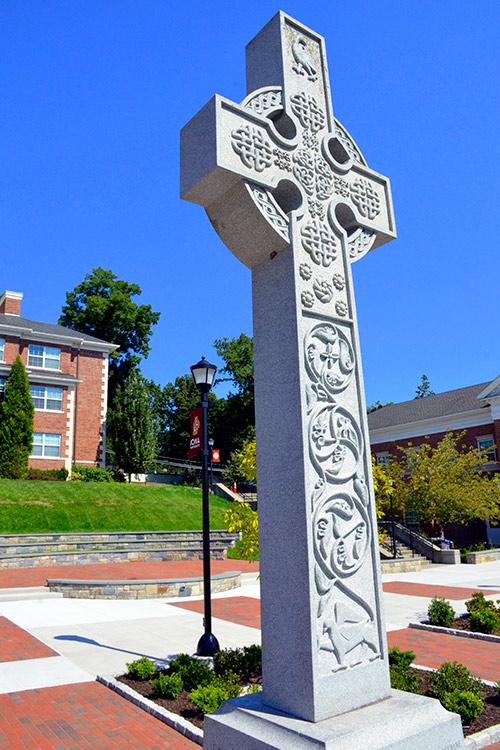 The Celtic Cross on the Murphy Green.