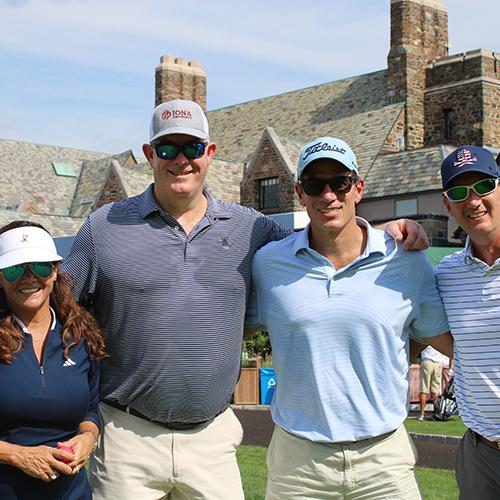 Dan Doyle golf foursome at Winged Foot.