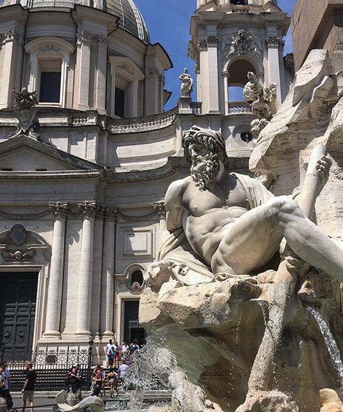 Piazza Novana in Rome.